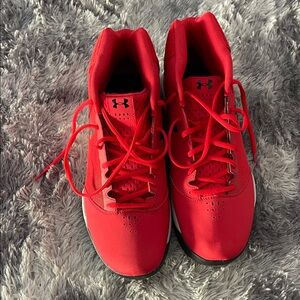 Under Armour Bold Red Sneakers